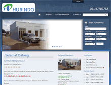 Tablet Screenshot of hurindo.com